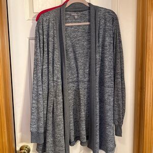 Heather Gray Women's Cardigan